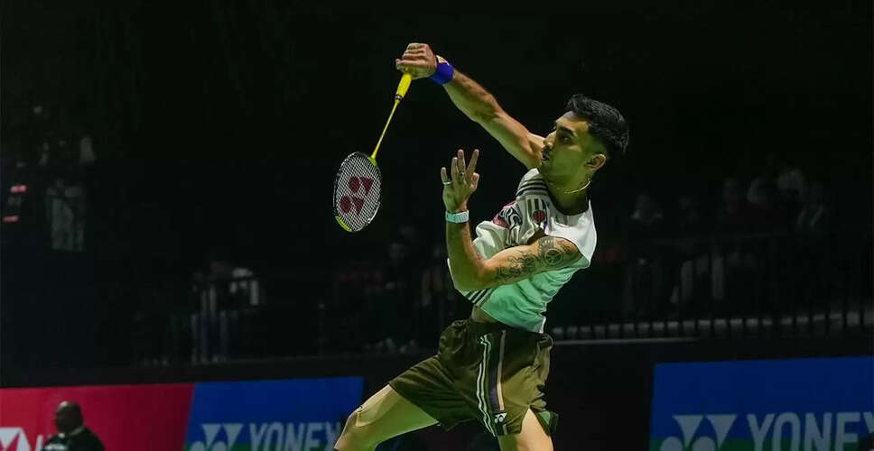 Lakshya Sen Advances in India Open 2026; Srikanth and Prannoy Exit