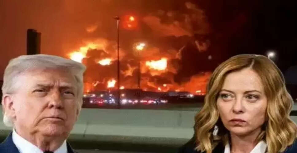 Trump Criticizes Italian PM Meloni Over Iran Stance