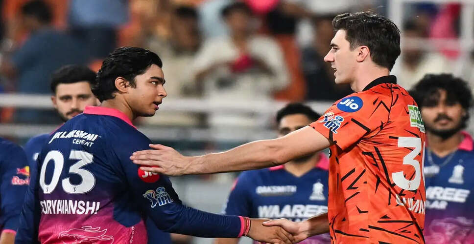 Vaibhav Sooryavanshi Shines as Rajasthan Royals Defeat Sunrisers Hyderabad in IPL 2026 Eliminator