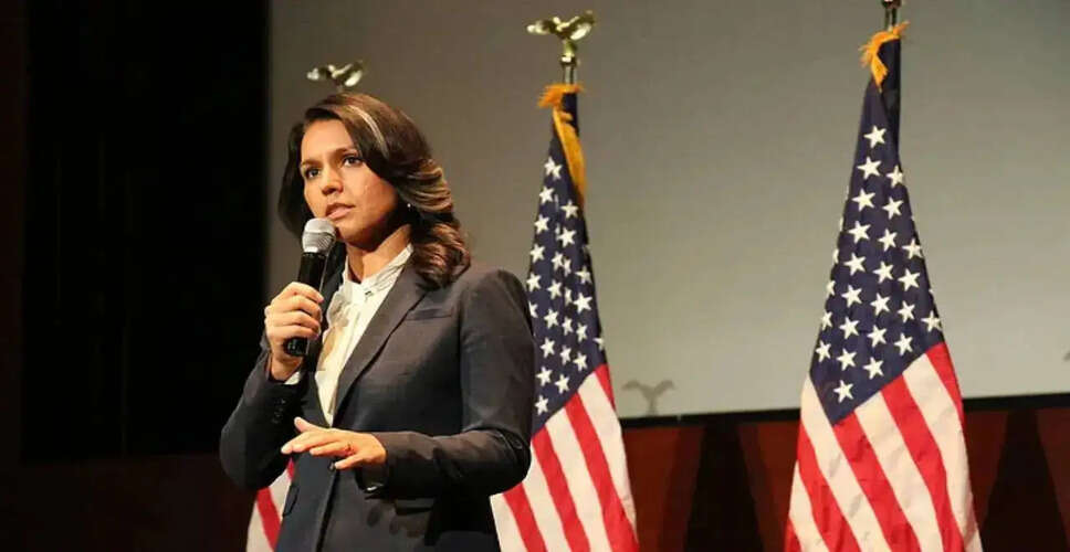 Tulsi Gabbard Resigns from Director of National Intelligence Role to Support Husband