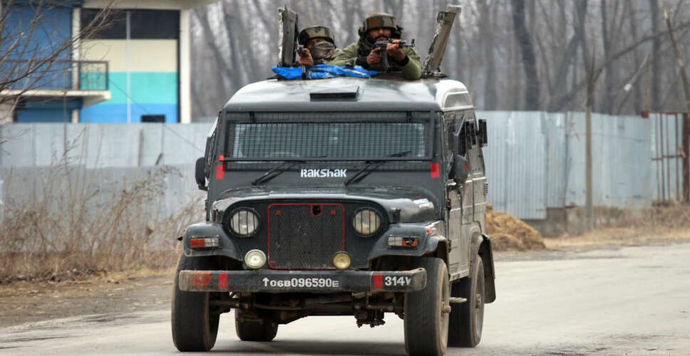 Security Forces Thwart Major Terror Plot Ahead of Republic Day in Jammu and Kashmir