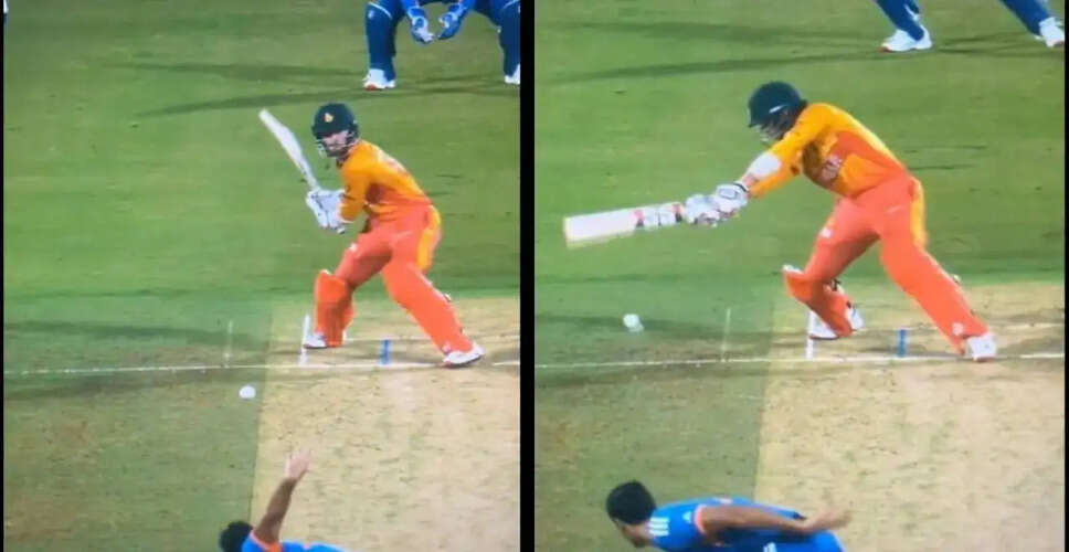 Unusual No-Ball Incident in India vs Zimbabwe T20 World Cup Match