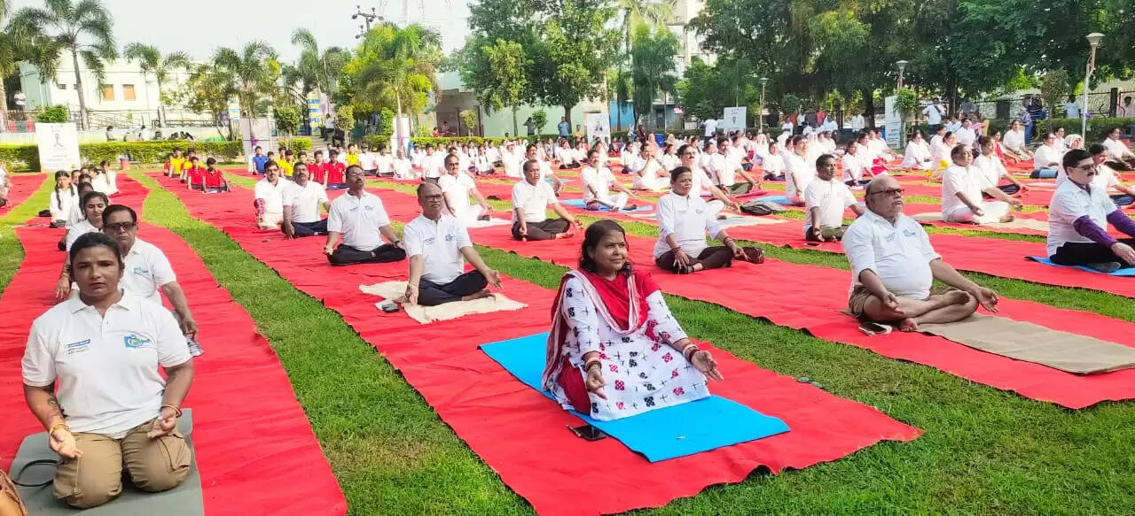 Celebrating Wellness: Odisha's Grand International Yoga Day Festivities