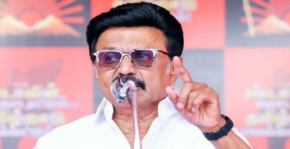 MK Stalin Critiques Modi Government's Proposed Redistricting Process