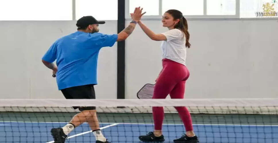 RCB Players Enjoy Pickleball Break Ahead of IPL 2025 Playoffs
