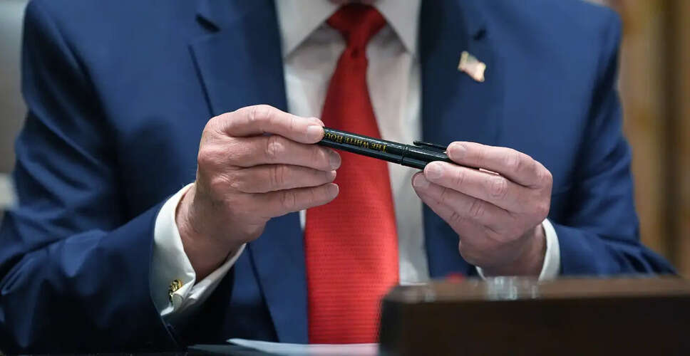Trump's Unexpected Praise for Sharpie Pens During Cabinet Meeting