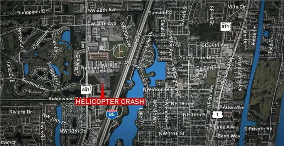 Helicopter Crash in Boynton Beach, Florida: Details Emerging