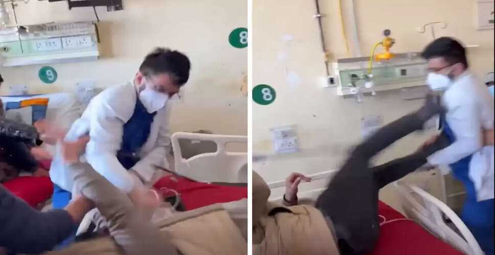 Doctor Allegedly Assaults Patient at Shimla Hospital, Provoking Outrage