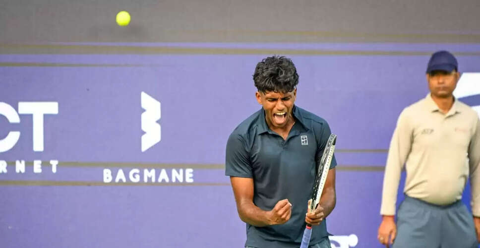 Manas Damne Shocks Fifth Seed at Bengaluru Open 2026