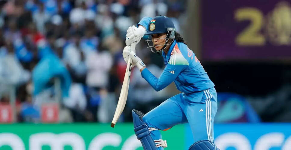 Smriti Mandhana Shines in India's Victory Over Sri Lanka in T20I