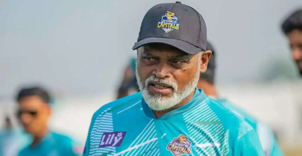 Tragic Loss for Dhaka Capitals as Coach Mahbub Ali Zaki Passes Away