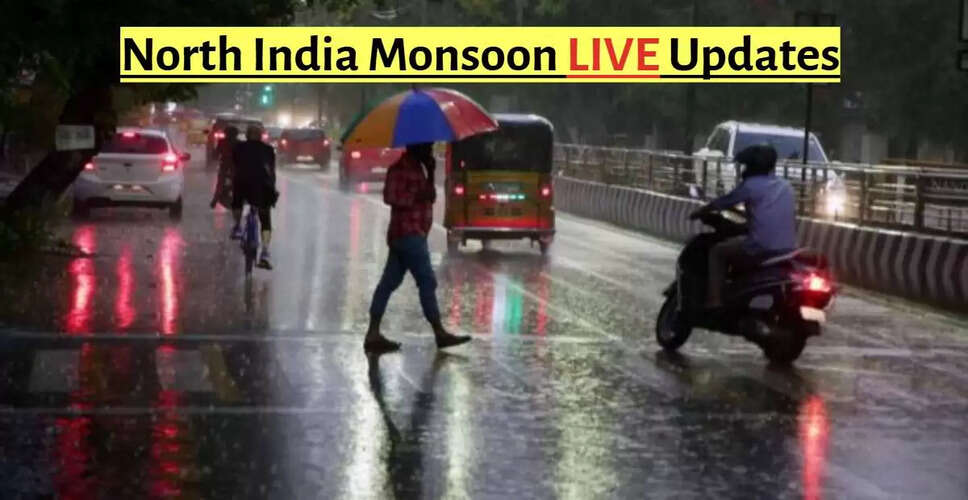Monsoon Update: Heavy Rain Forecast for North India
