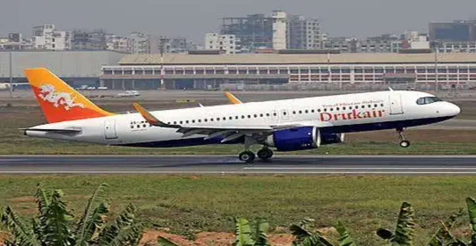 Drukair Resumes Flights from Bhutan to Bangkok via Guwahati