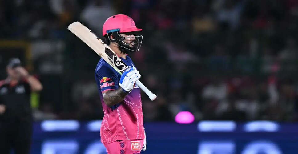 Rajasthan Royals Fall Short Against Delhi Capitals in IPL 2026 Clash