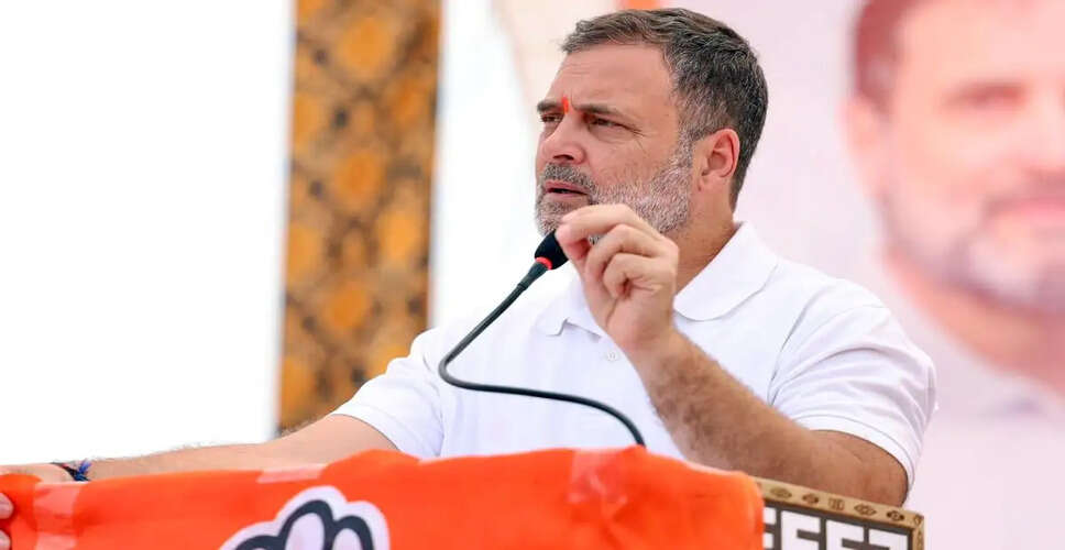 Rahul Gandhi Criticizes PM Modi for Failing Education System