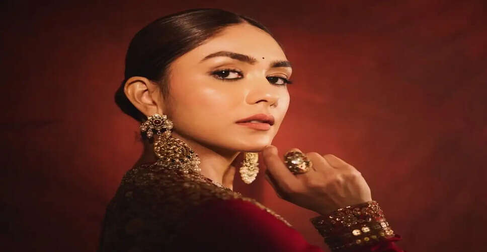 Mrunal Thakur Shares Marathi Culture with Co-Star Adivi Sesh on Set of 'Dacoit'