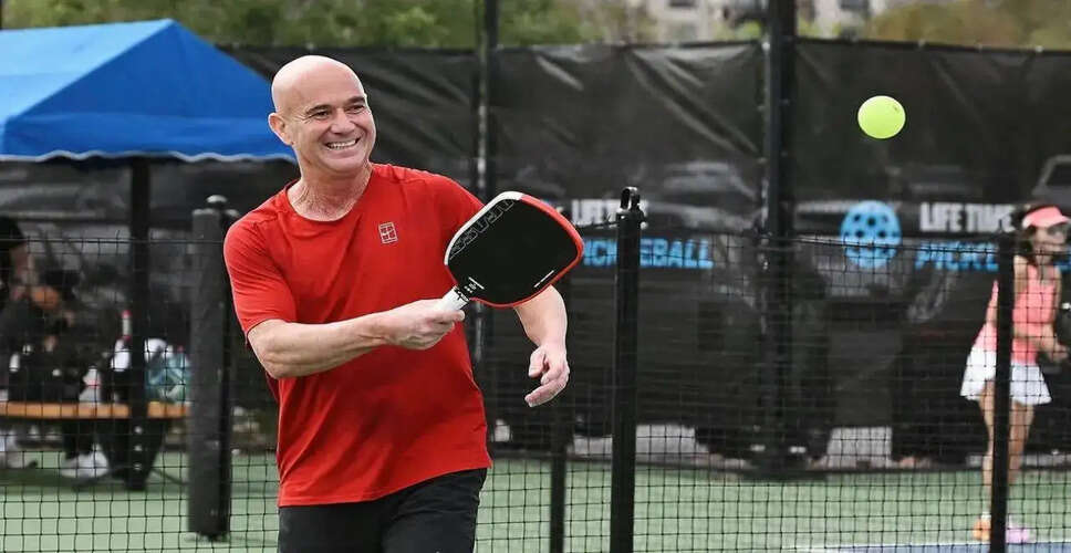 Andre Agassi Shares His Passion for Pickleball and Competitive Challenges