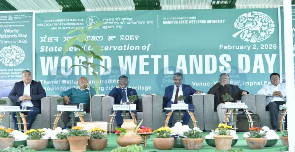 Manipur Recognizes Three Wetlands for Conservation Efforts