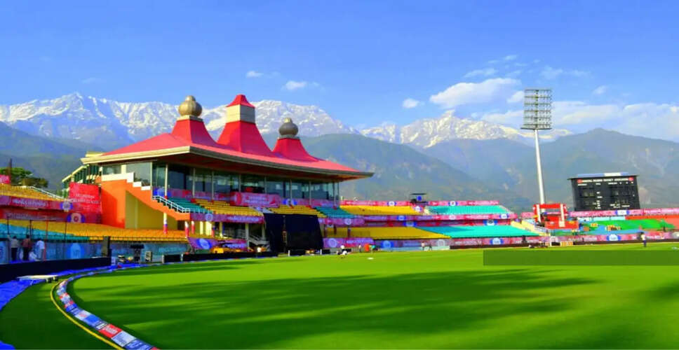 Dharamshala's HPCA Stadium Receives Prestigious IPL Award