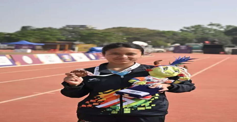 Bethlyne Makri Shines in Race Walking at Khelo India Tribal Games