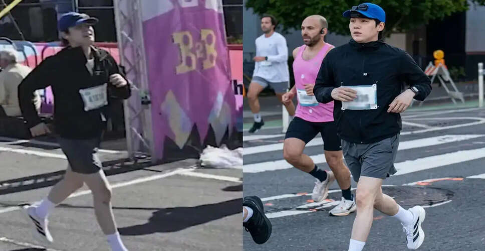 BTS's SUGA Completes 12K Marathon Before Concert in Stanford