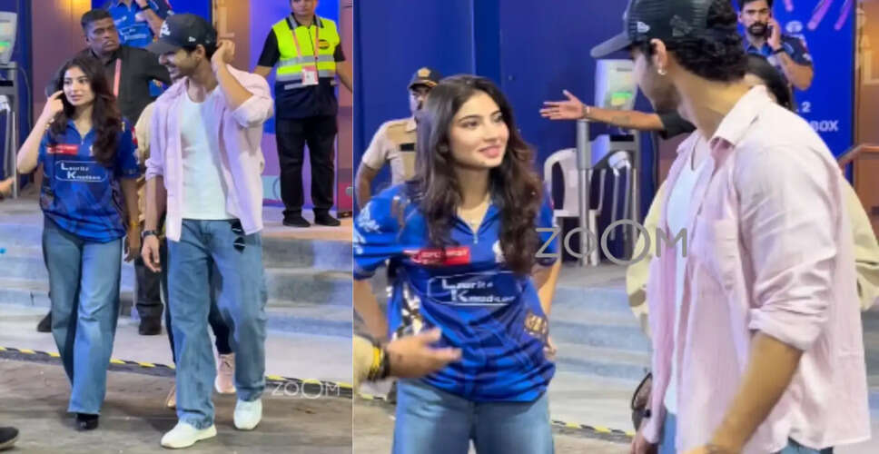 Sara Arjun and Ishaan Khatter Spotted Together After IPL Match