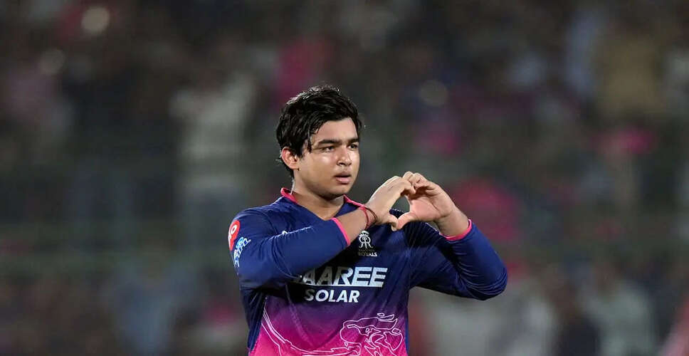 Vaibhav Sooryavanshi's Stunning Century Leads Rajasthan Royals to 228 Against SRH