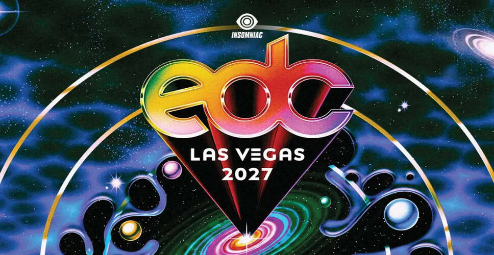 Tickets for Electric Daisy Carnival Las Vegas 2027 Now Available