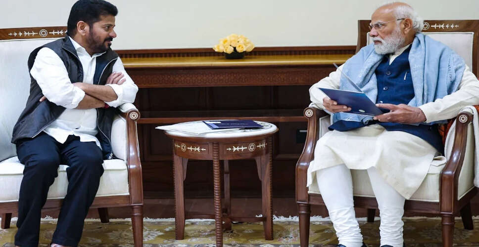 Telangana CM Invites PM Modi to Global Summit in December