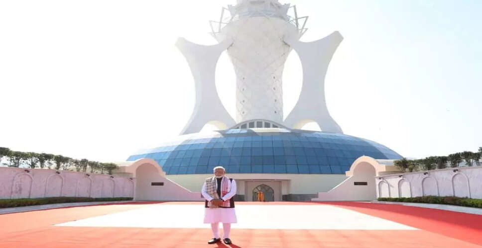 Prime Minister Modi Honors Assam Agitation Martyrs During Visit