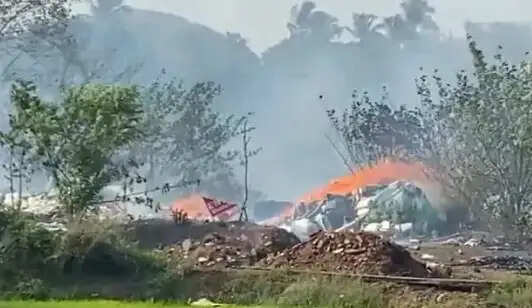 Tragic Fire in Kerala's Firecracker Warehouse Claims 13 Lives