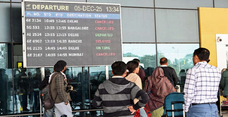 Flight Operations Gradually Resuming at Delhi Airport Amid Disruptions