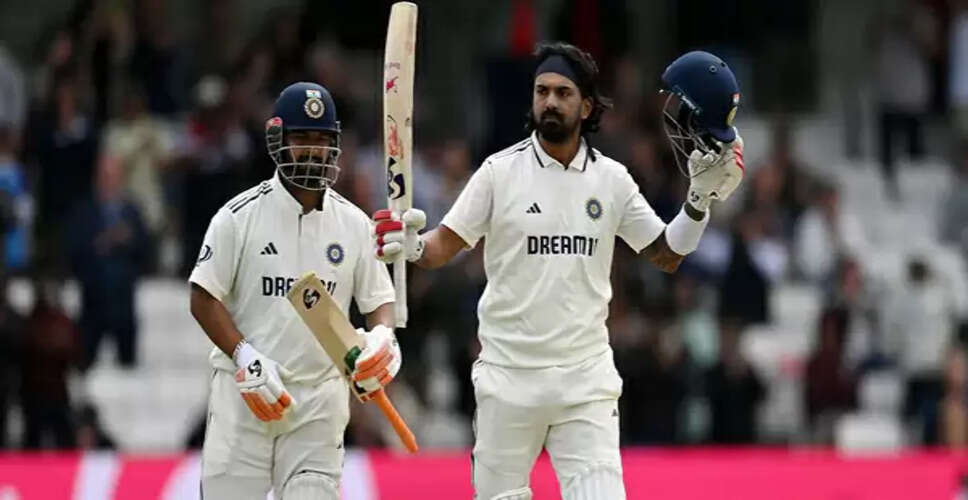 KL Rahul Approaches 9000 International Runs at Lord's Test