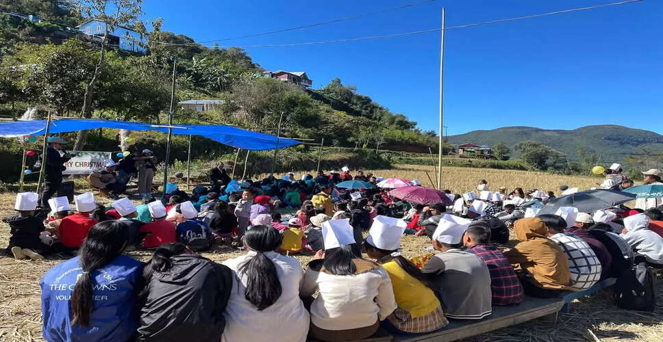 New Relief Camp for Myanmar Refugees in Mizoram