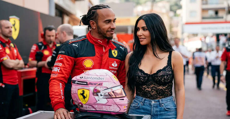 Is Lewis Hamilton's Relationship with Kim Kardashian Heating Up? Insights from Monaco!