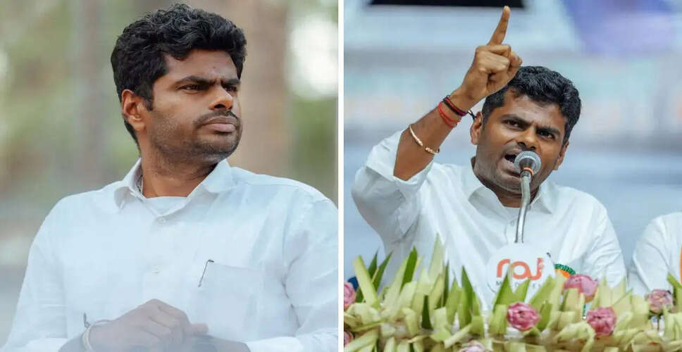 K. Annamalai Resigns from BJP: A Look at His Journey