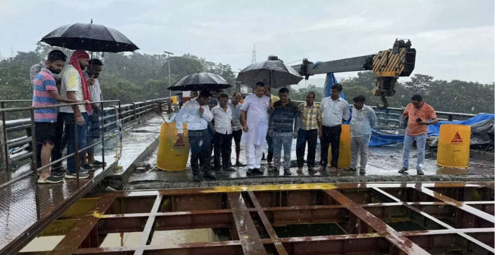 Assam Ministers Inspect Bridge Restoration Efforts in Silchar