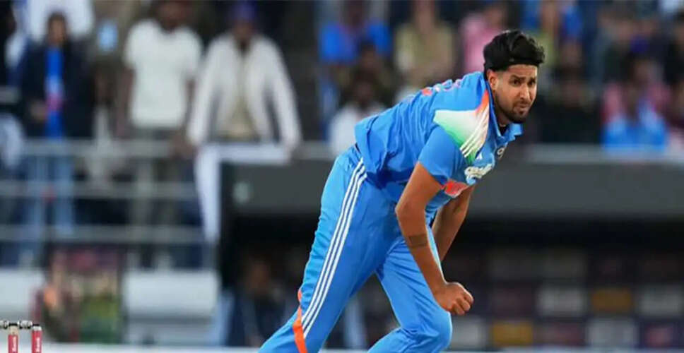 Harshit Rana Joins India Squad for Final ODI Against Afghanistan