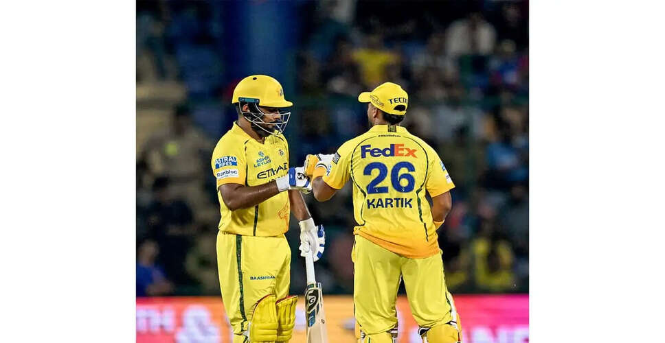 Chennai Super Kings Triumph Over Delhi Capitals in IPL 2026 Clash