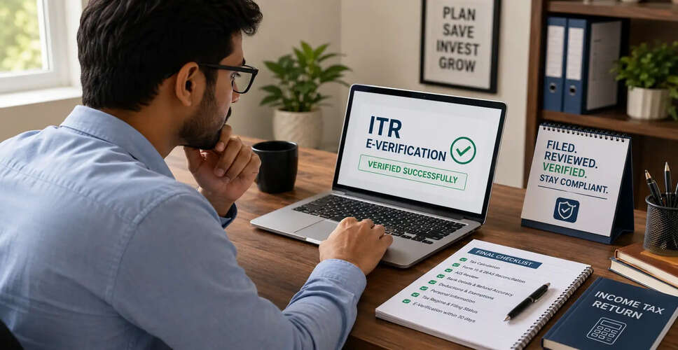 Essential Steps for E-Verification of Income Tax Returns