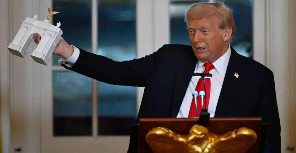 Trump's 'Arc de Trump' Proposal Sparks Online Speculation