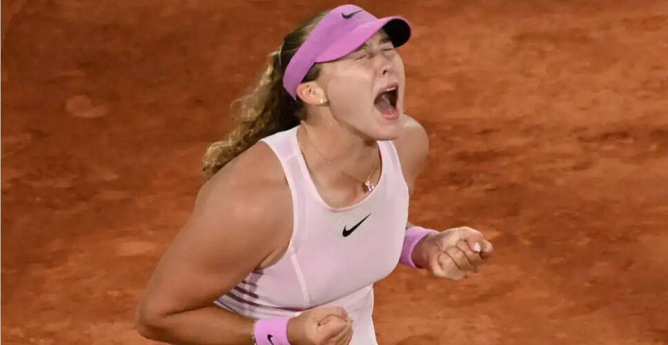 Mirra Andreeva Clinches First Grand Slam Title at French Open 2026