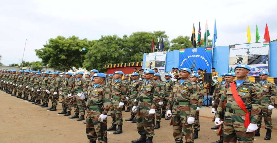 Indian Peacekeepers Honored for Their Service in South Sudan