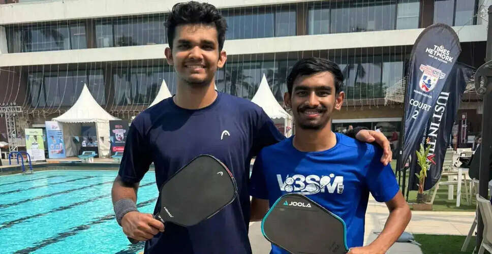Sudarshan Dhakne and Vivin Triumph in Men's Doubles at Grand Prix 2026