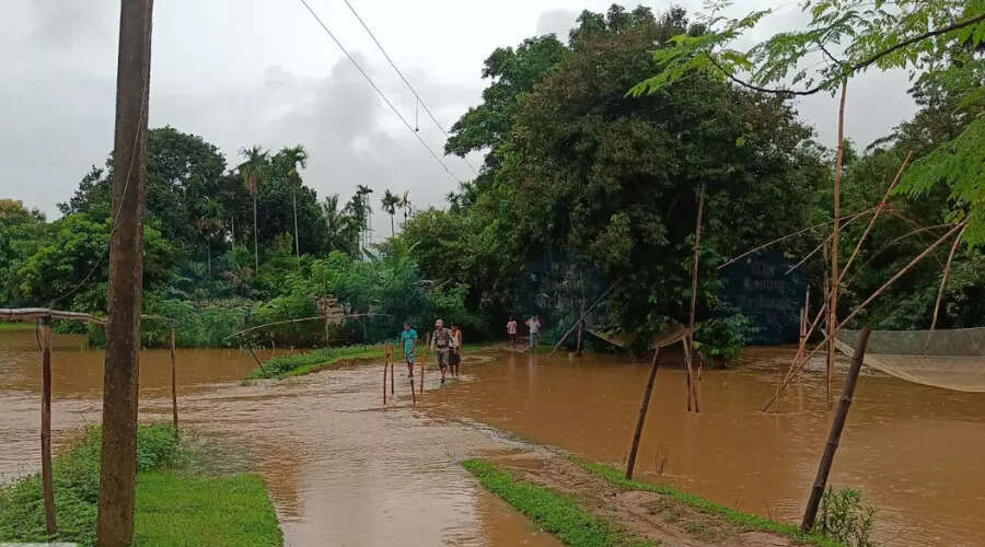 Severe Flooding Affects Northern and Central Assam