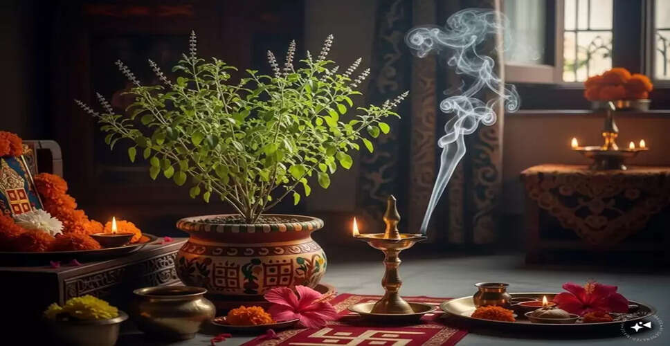 Understanding the Significance of a Lamp Going Out Near the Tulsi Plant