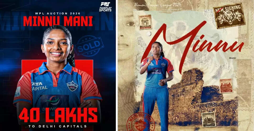 Minnu Mani's Emotional Journey in the WPL Auction