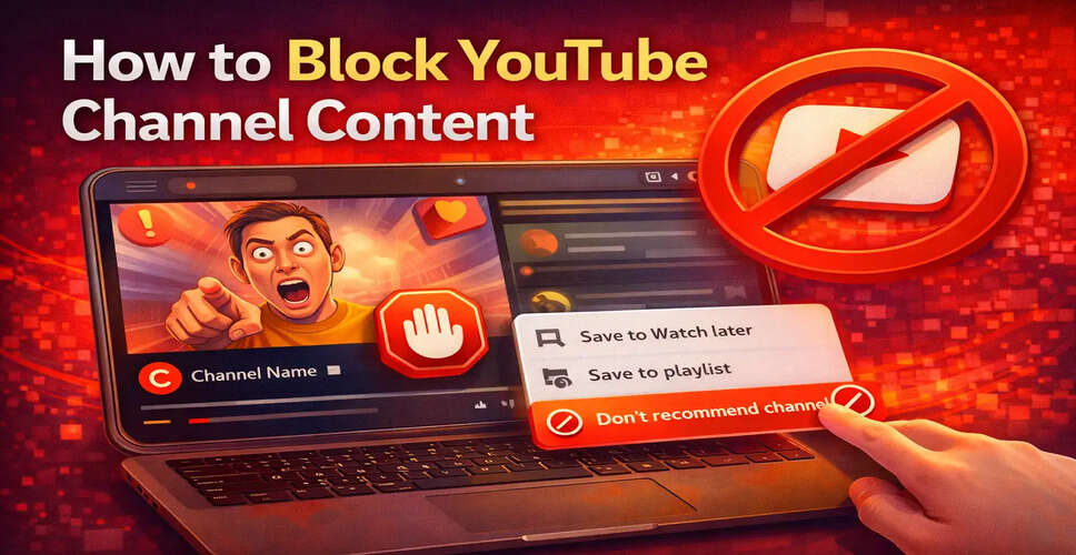 How to Block Unwanted YouTube Channels from Your Recommendations