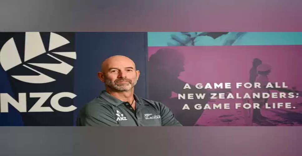 Rob Walter Appointed as New Zealand Men's Cricket Team Head Coach