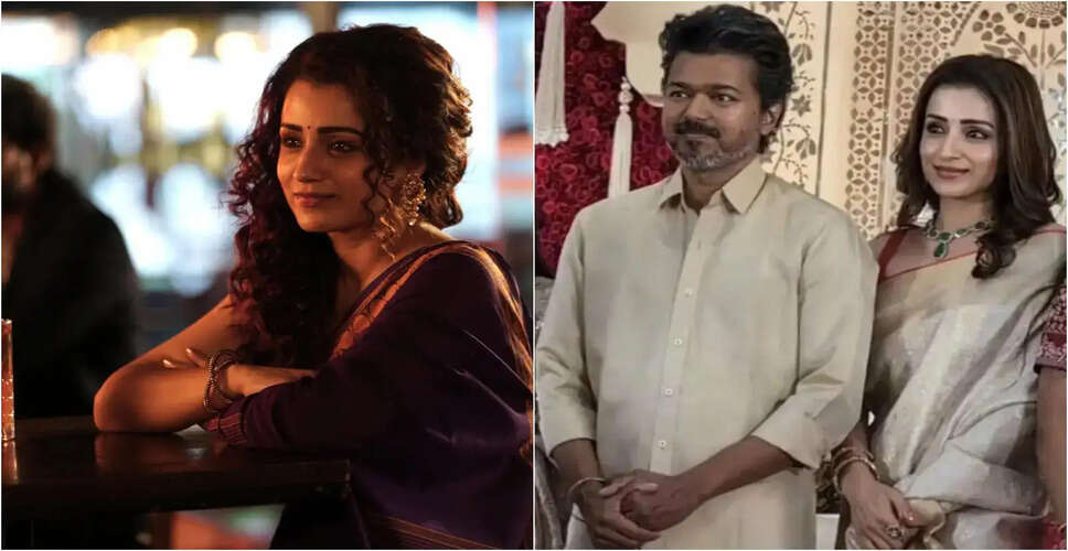 Trisha Krishnan Responds to Controversy Amid Vijay's Divorce Drama